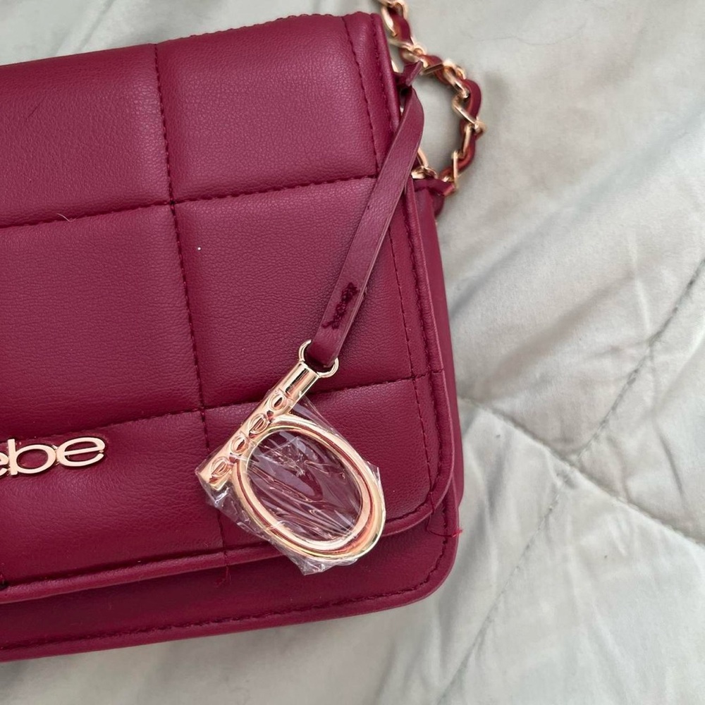 Brand New Burgundy Bebe bag - Picture 2 of 6